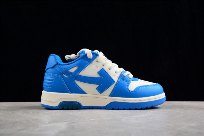 OFW Out Of Office OOO Low Tops White Blue OMIA189F22LEA0014501