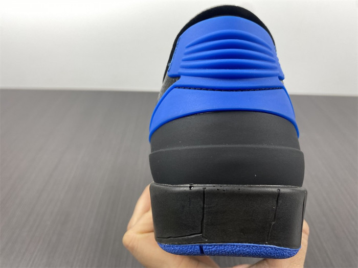 air jordan 2 retro low sp ofw black blue dj4375-004