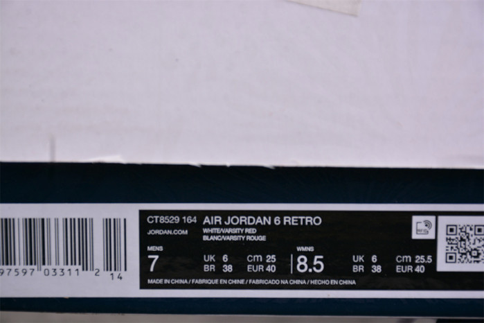 air jordan 6 “olympic” ct8529-164