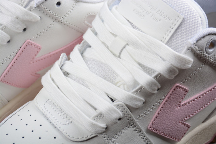 OW Out Of Office OOO Low Tops White Light Pink OWIA259F21LEA0010130