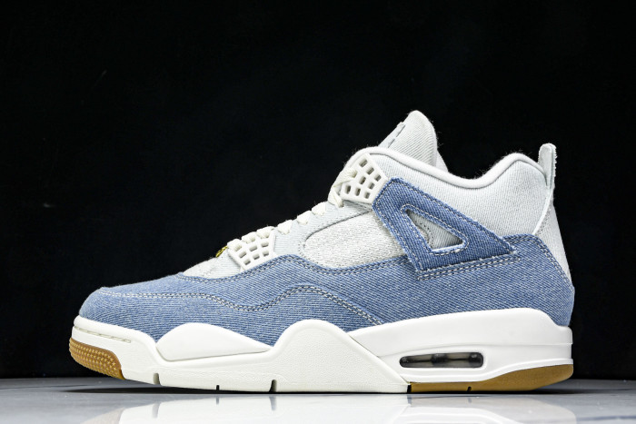 air jordan 4 retro tex De*1m worn blue (women's)  ib6716-100