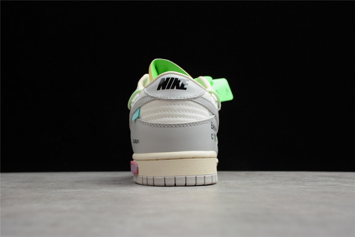 OFW X NIKE DUNK LOW “lot 07 OF 50” DM1602-108