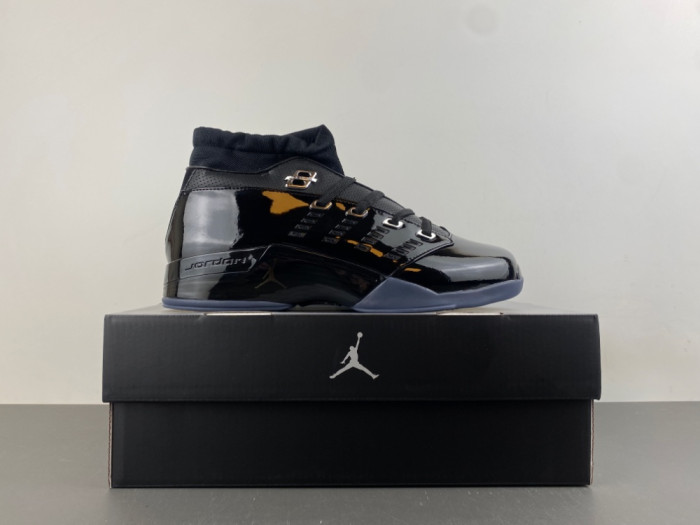 Air Jordan 17 Low Black Patent IV7640-001