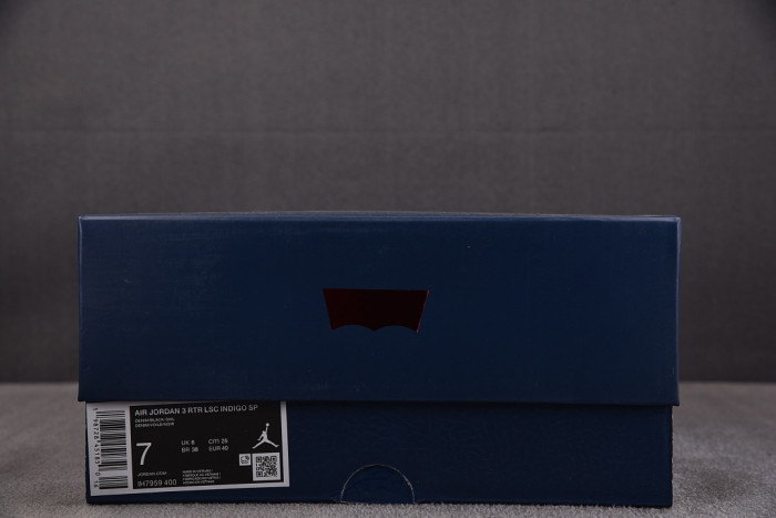 Air Jordan 3 Retro Levi’s Indigo IH7959-400
