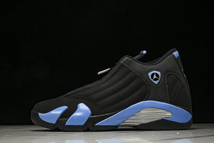 Air Jordan 14 “Black/University Blue” 487471-002