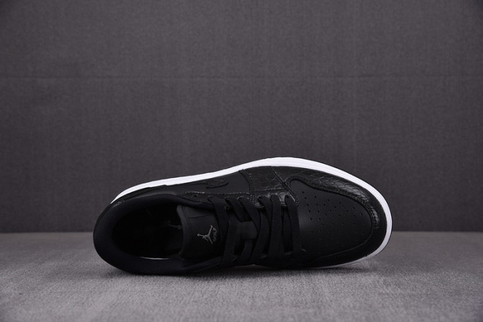 Air Jordan 1 Low OG Golf “Black Croc” DD9315-003
