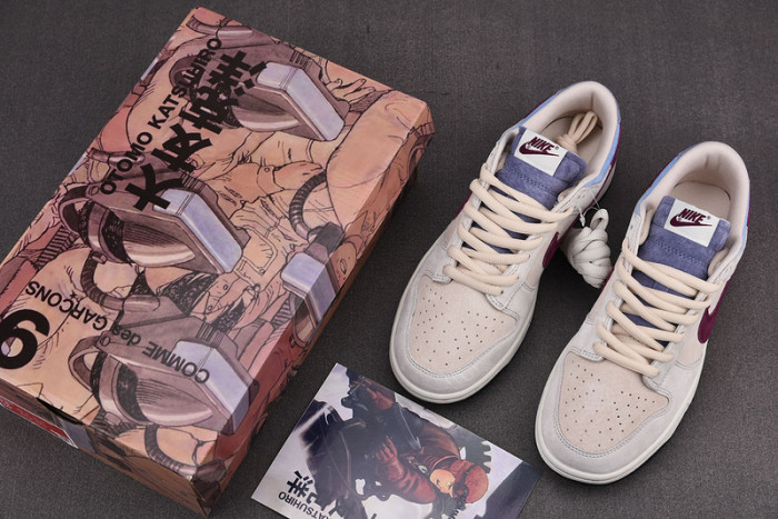 oT0mo katsuhiro x nike sb dunk low steamboy ost dark red blue ----lf0039-005